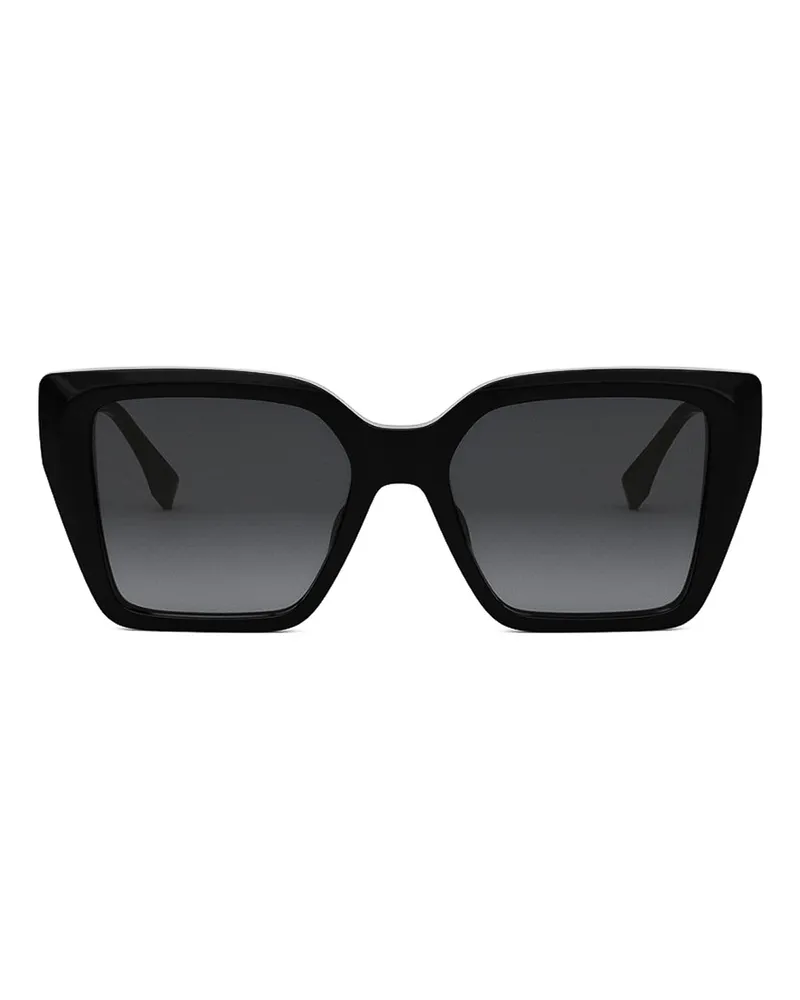 Fendi Sonnenbrille - Schwarz Schwarz