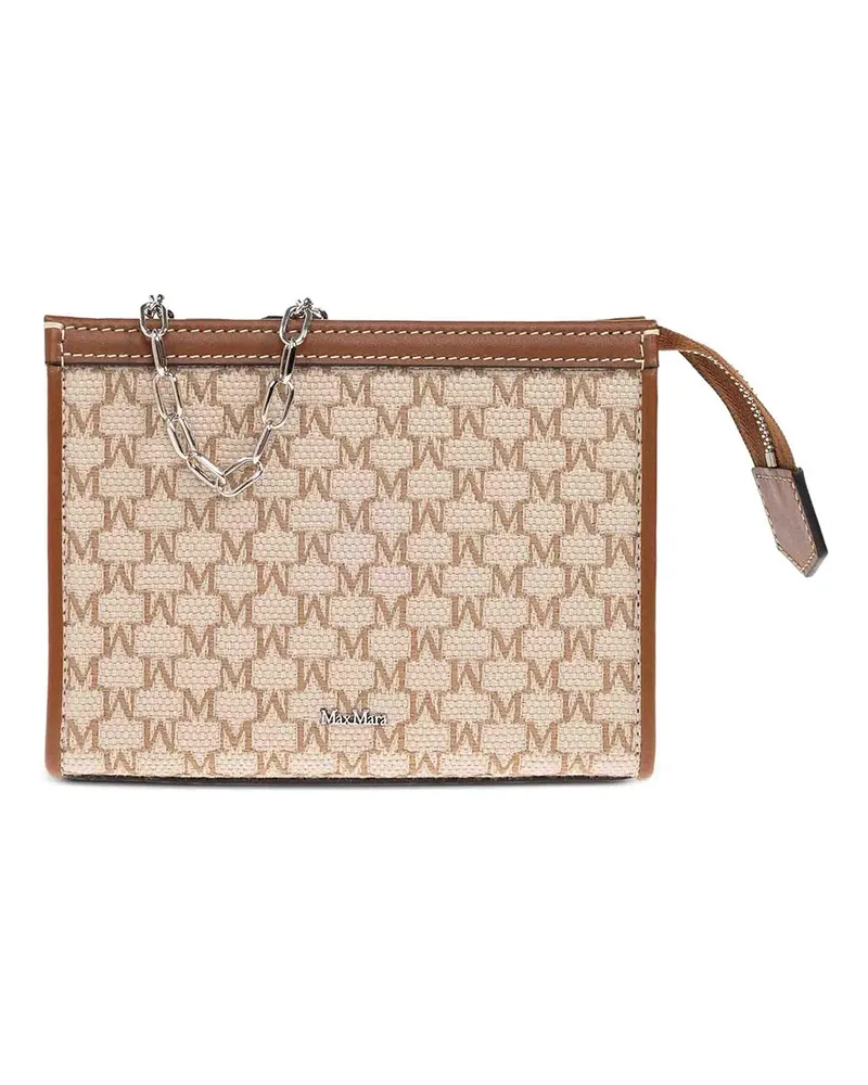 Max Mara Umhängetasche - Grau Grau