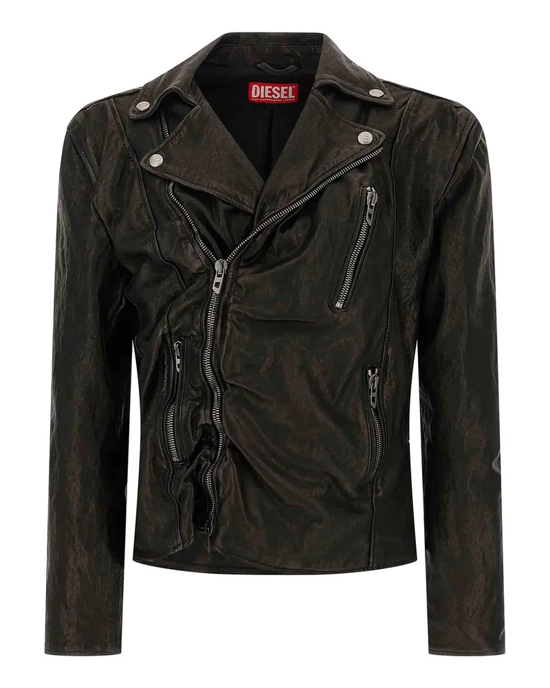 Diesel Casualjacke - Schwarz Schwarz
