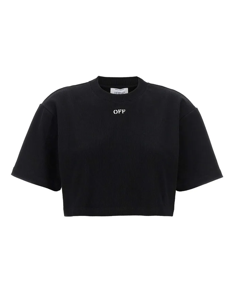 OFF-WHITE T-Shirt - Schwarz Schwarz