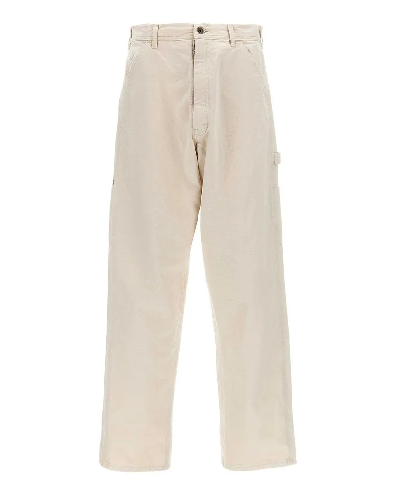 Maison Margiela Bootcut Jeans - Beige Beige