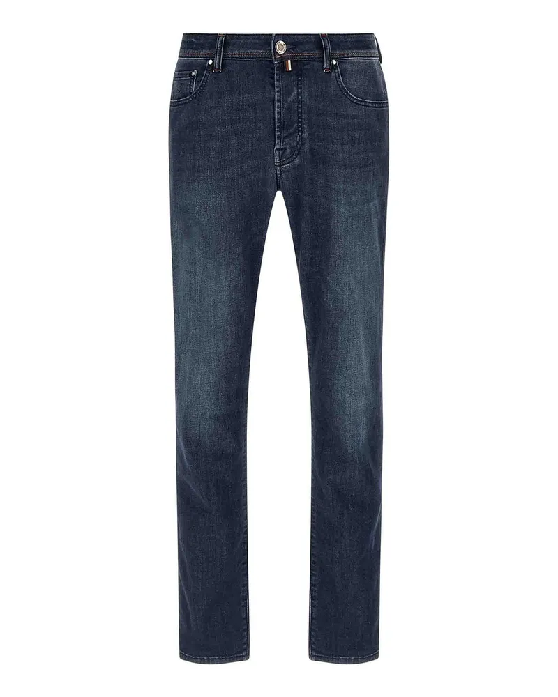 Jacob Cohën Straight Leg Jeans - Blau Blau