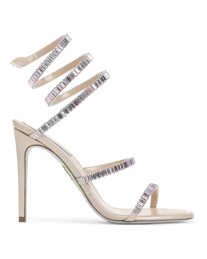 René Caovilla Sandalen - Silber Silber