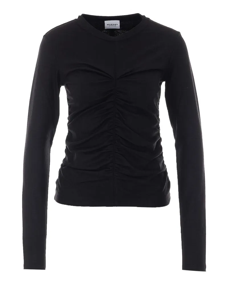 Étoile Isabel Marant Top - Schwarz Schwarz