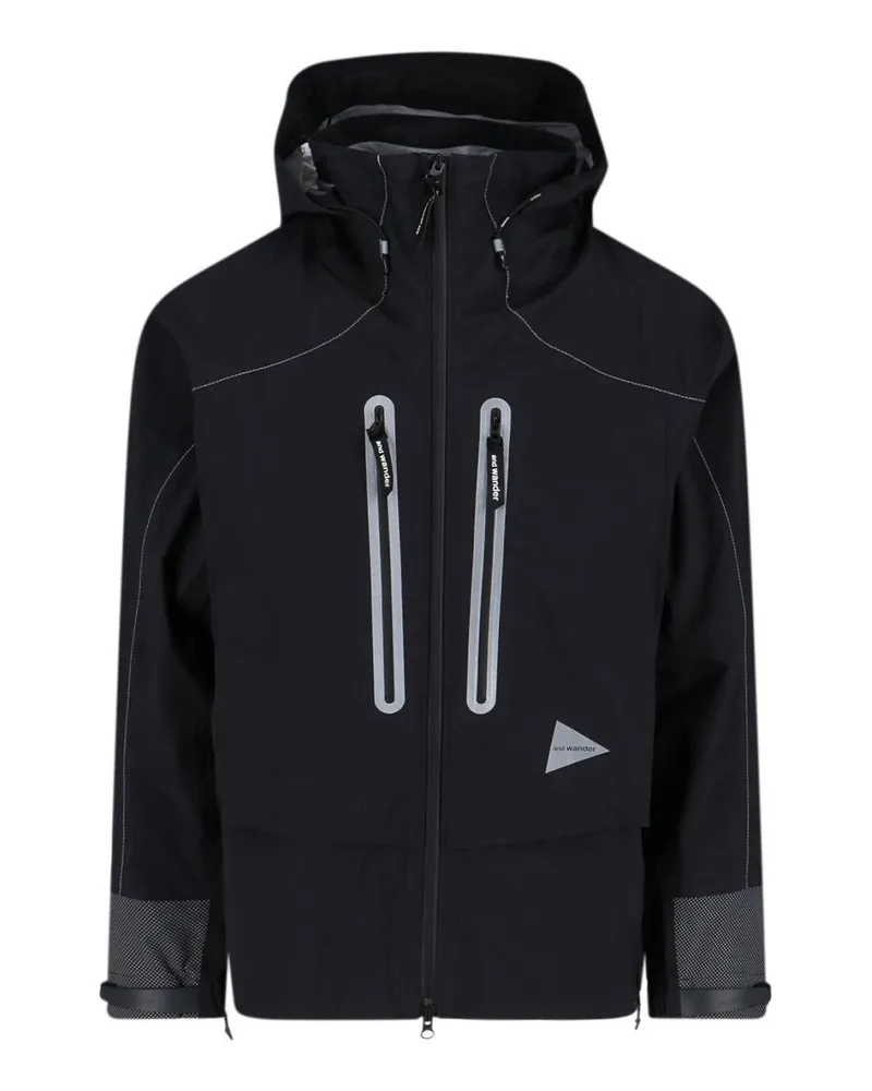 and wander Casualjacke - Schwarz Schwarz