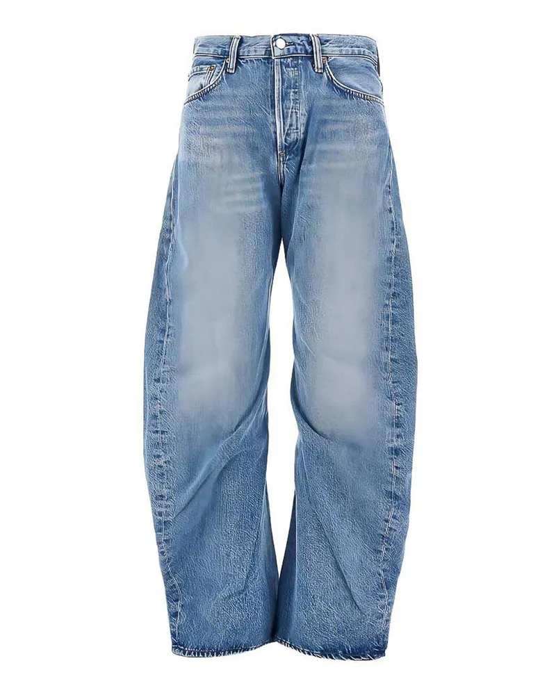 AGOLDE Schlagjeans - Blau Blau