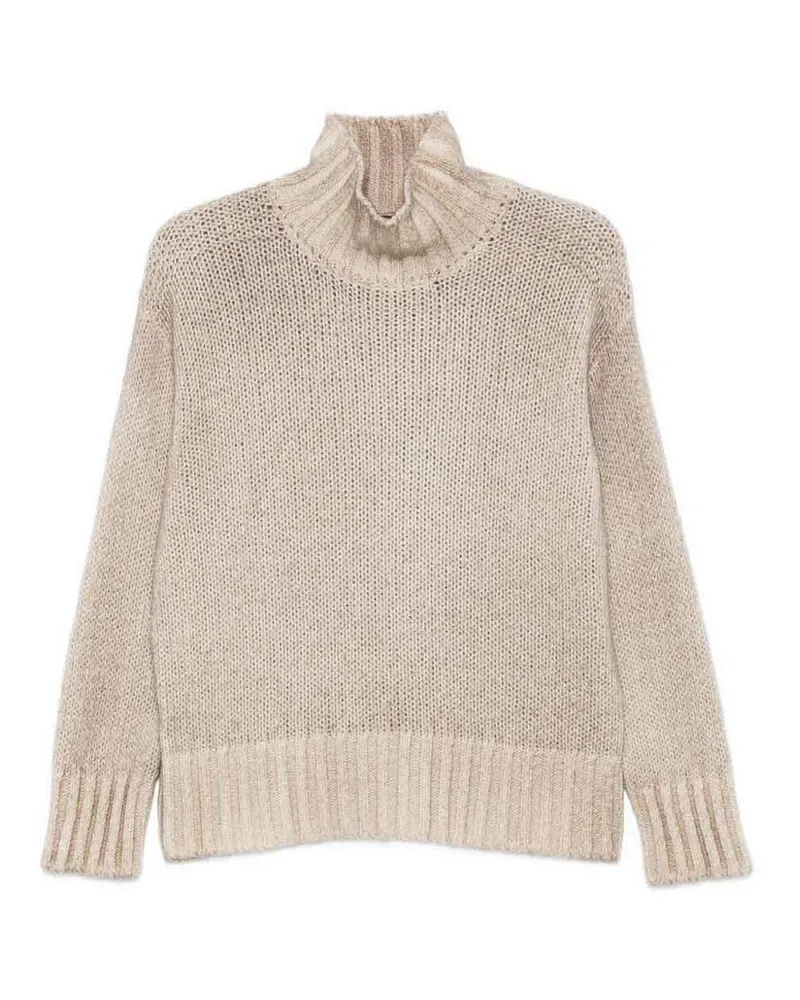Avant Toi Rollkragenpullover - Beige Beige