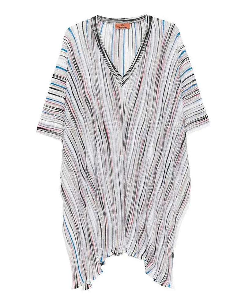 Missoni Kurzer Mantel - Weiß Weiß