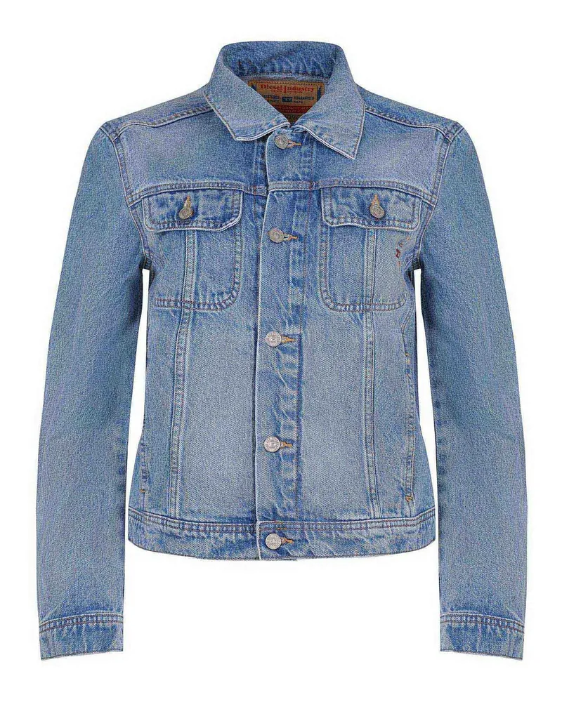 Diesel Jeansjacke - Blau Blau