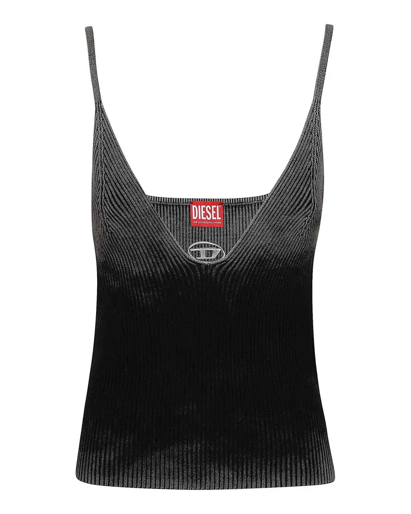 Diesel Top - Schwarz Schwarz