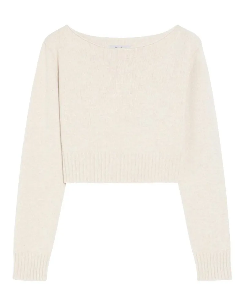 Max Mara U-Boot-Pullover - Beige Beige