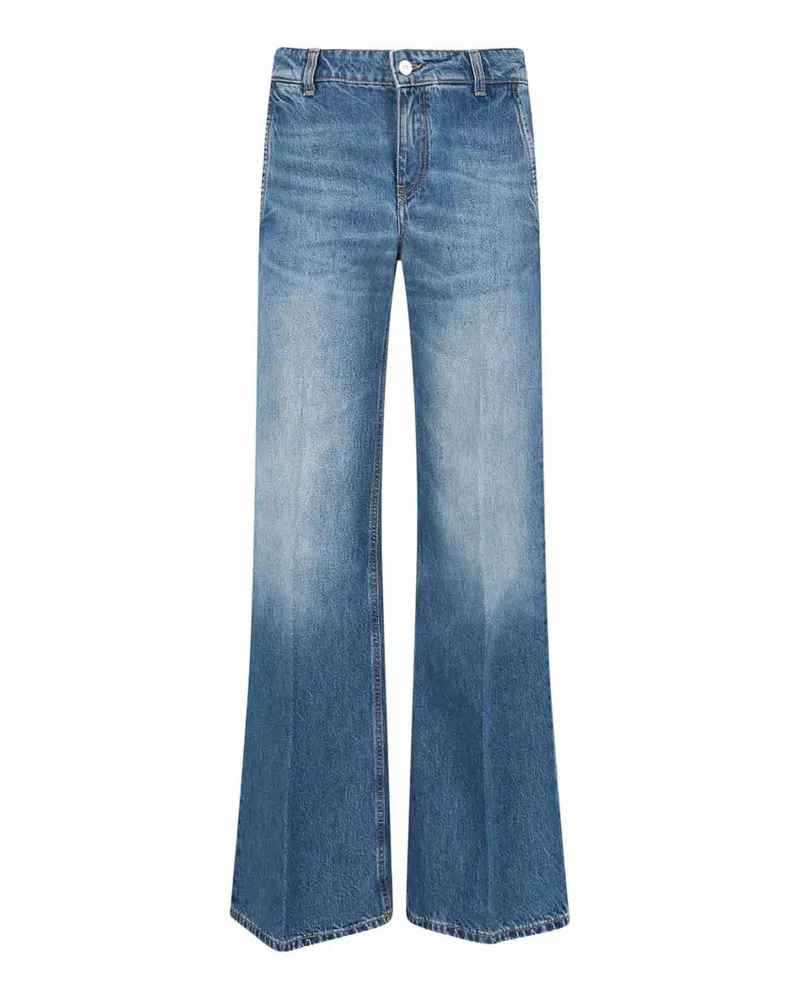 Victoria Beckham Straight Leg Jeans - Blau Blau