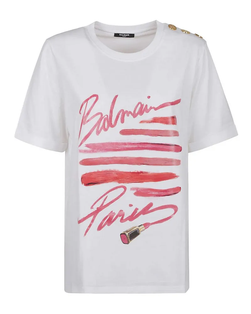 Balmain T-Shirt - Bunt Bunt