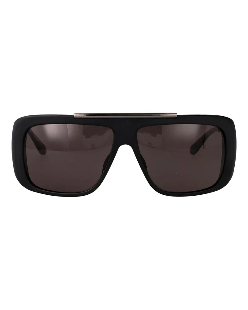 Alexander McQueen Sonnenbrille - Schwarz Schwarz