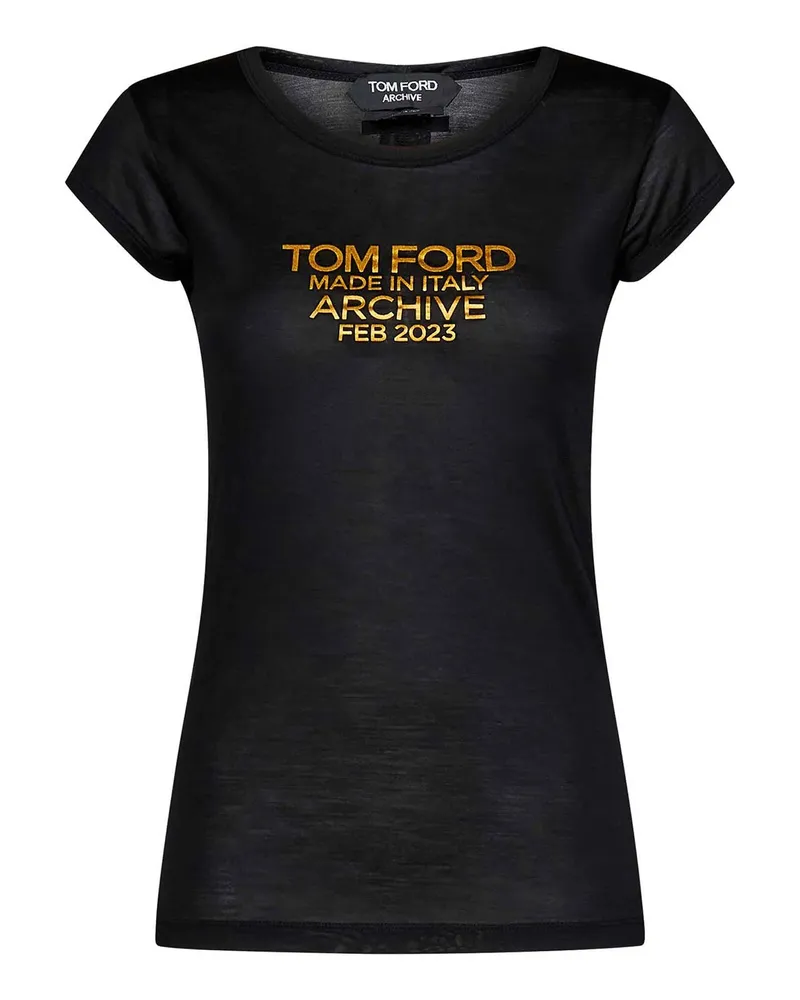 Tom Ford T-Shirt - Schwarz Schwarz