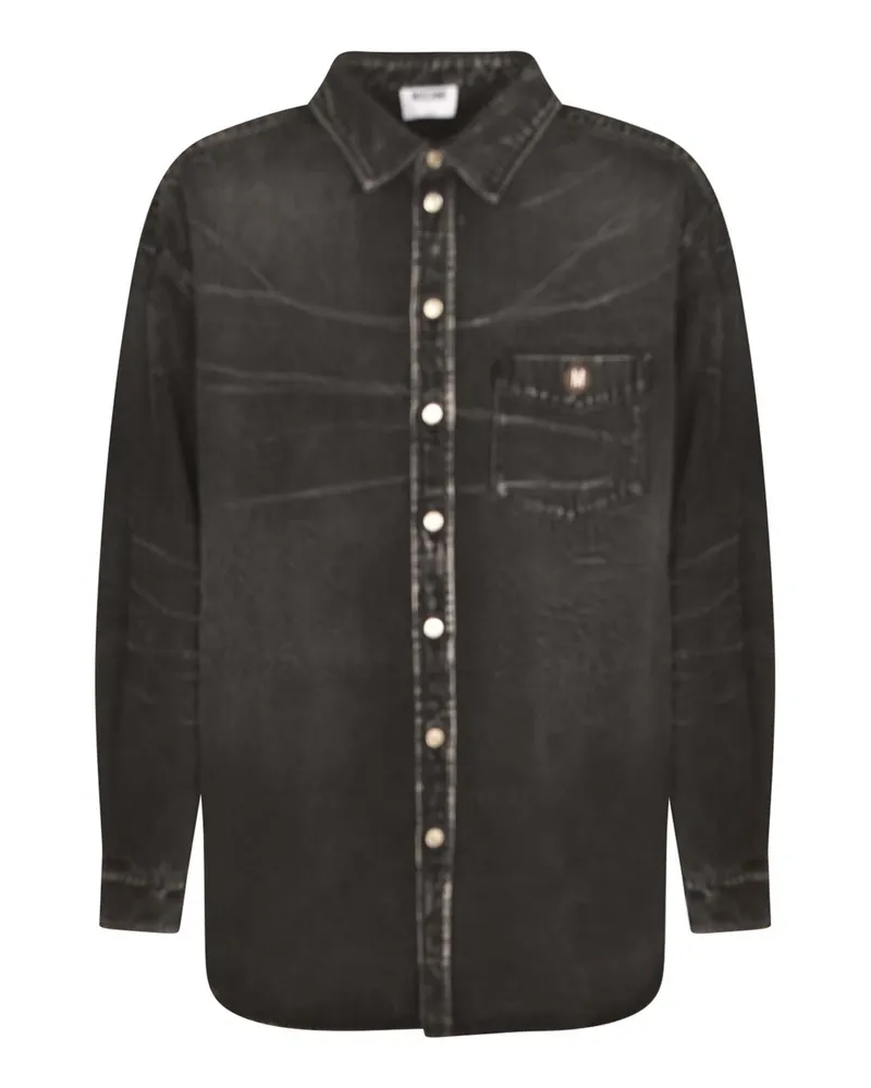 Moschino Hemd - Schwarz Schwarz
