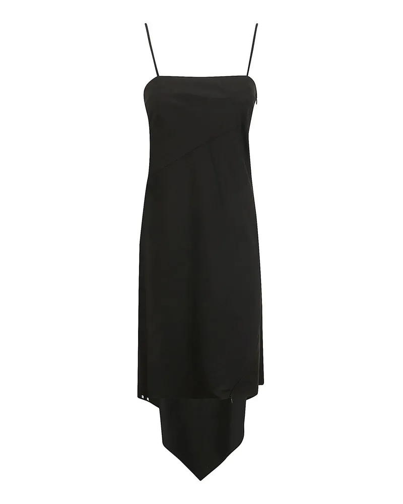 Helmut Lang Kurzes Kleid - Schwarz Schwarz