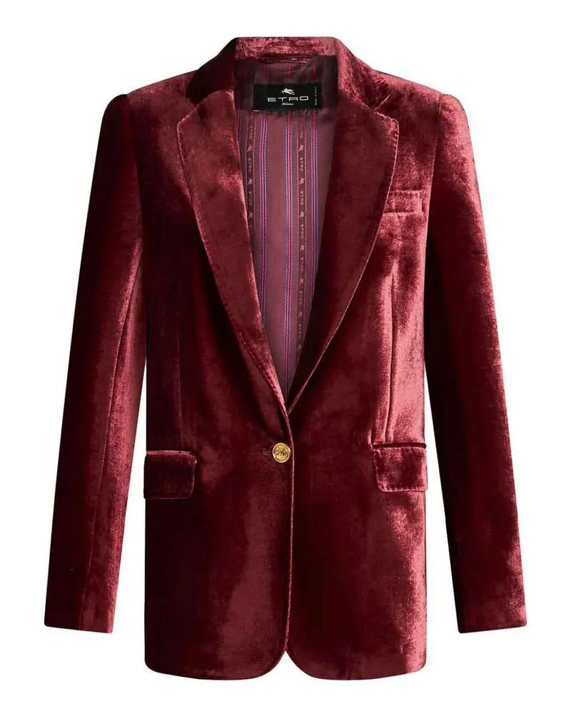 Etro Blazer - Dunkelrot Dunkelrot