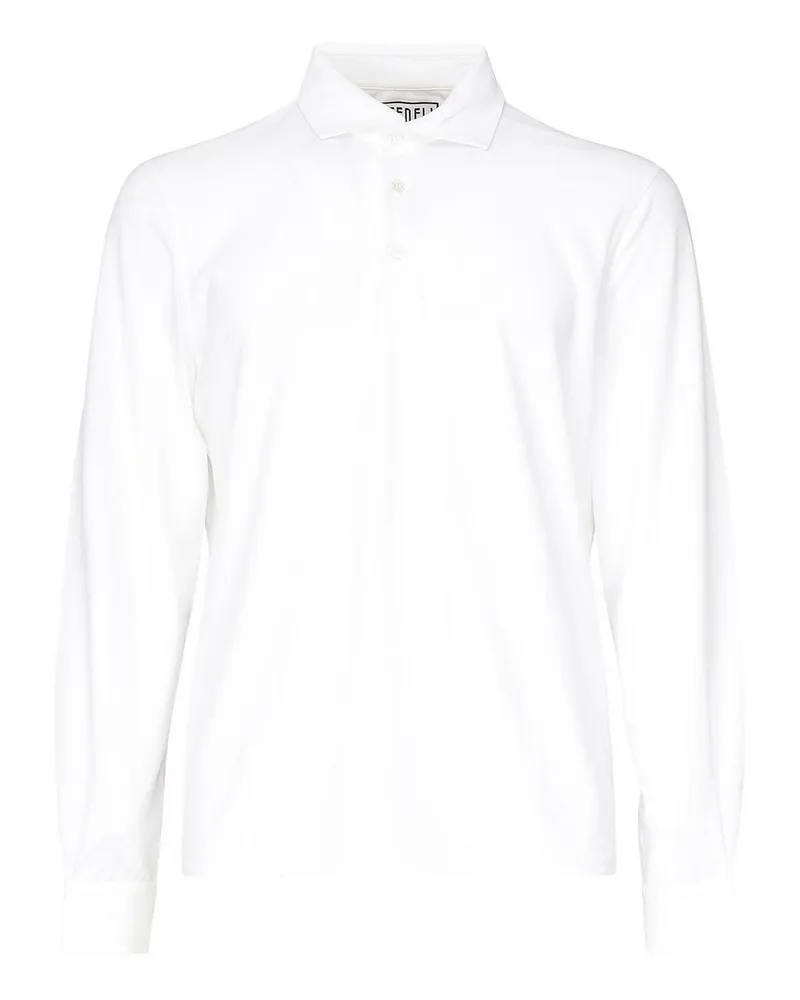 Fedeli Poloshirt - Weiß Weiß