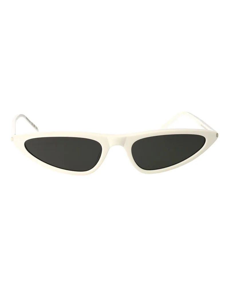 Saint Laurent Sonnenbrille - Weiß Weiß