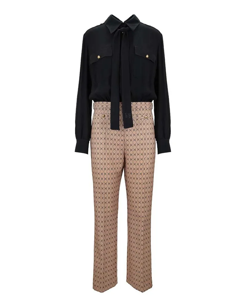 Elisabetta Franchi Jumpsuit - Camel Camel