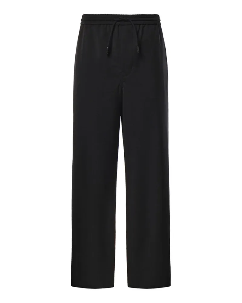 Loewe Straight Leg Jeans - Schwarz Schwarz