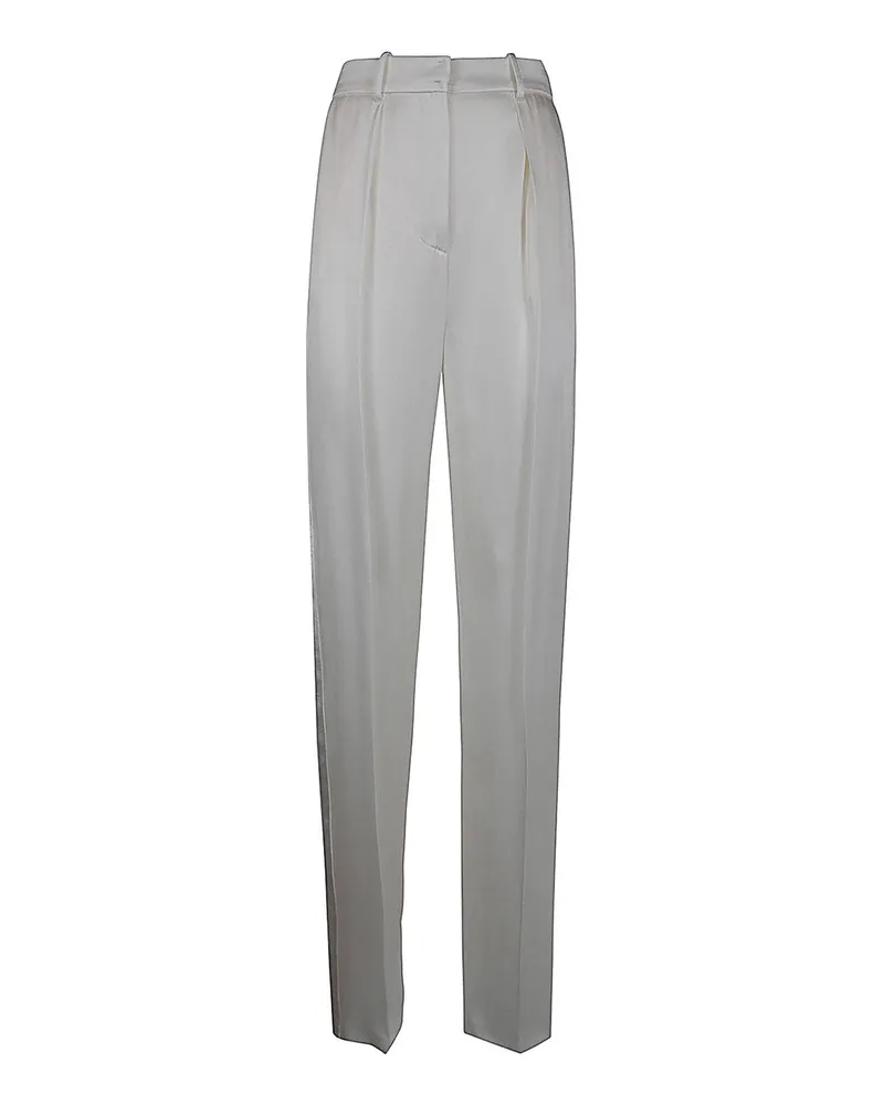 Elisabetta Franchi Casual Hose - Weiß Weiß