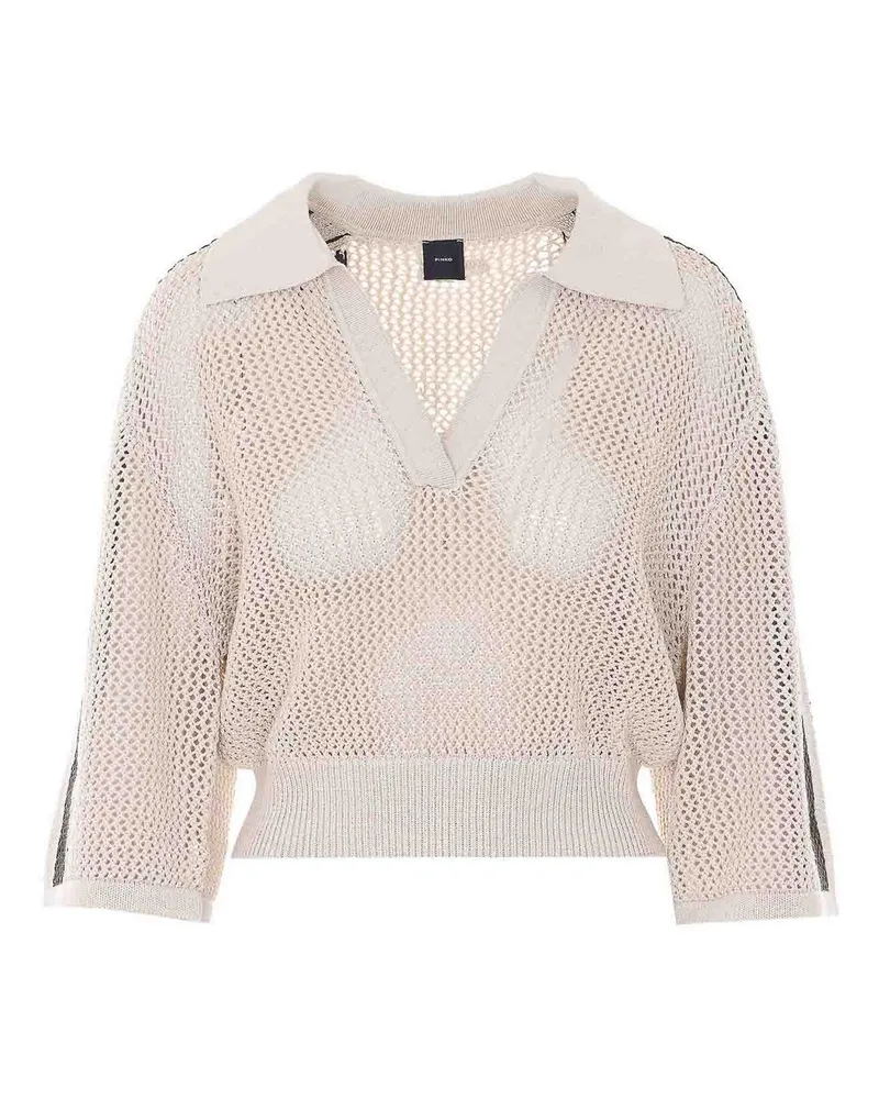 Pinko V-Pullover - Beige Beige
