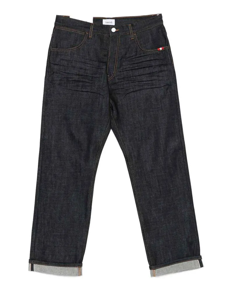 Amish Bootcut Jeans - Blau Blau