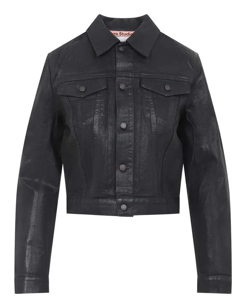 Acne Studios Casualjacke - Schwarz Schwarz
