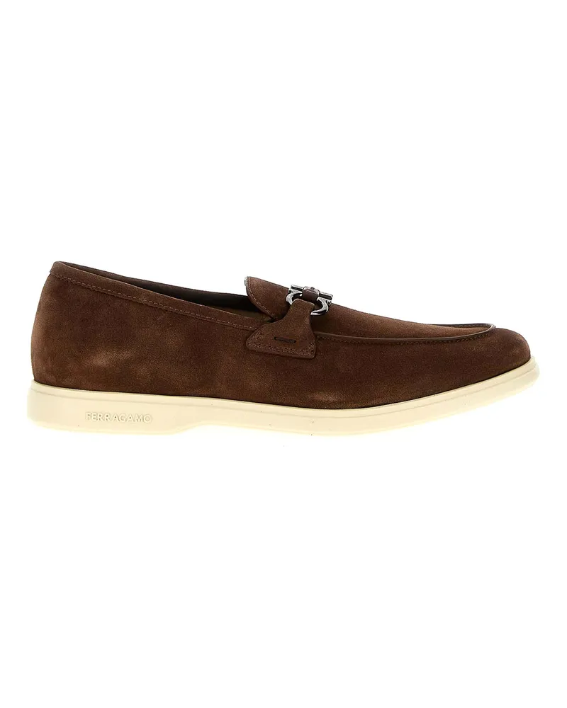 Ferragamo Mokassins - Braun Braun