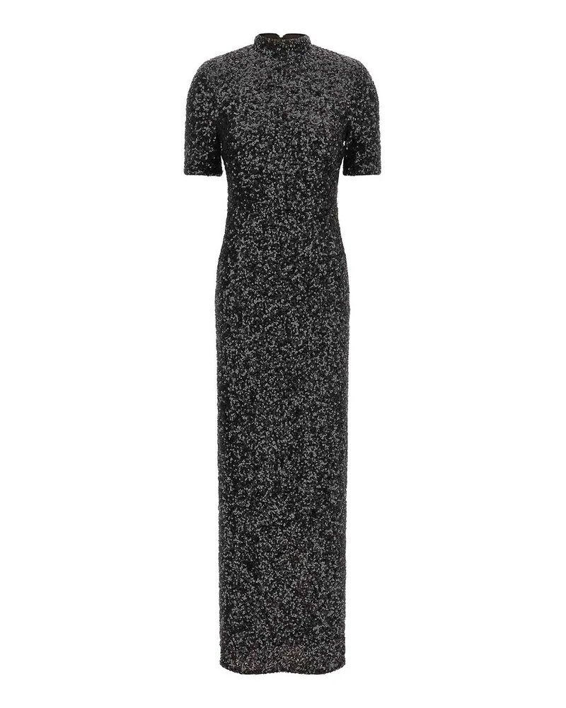 ROTATE Birger Christensen Abendkleid - Schwarz Schwarz