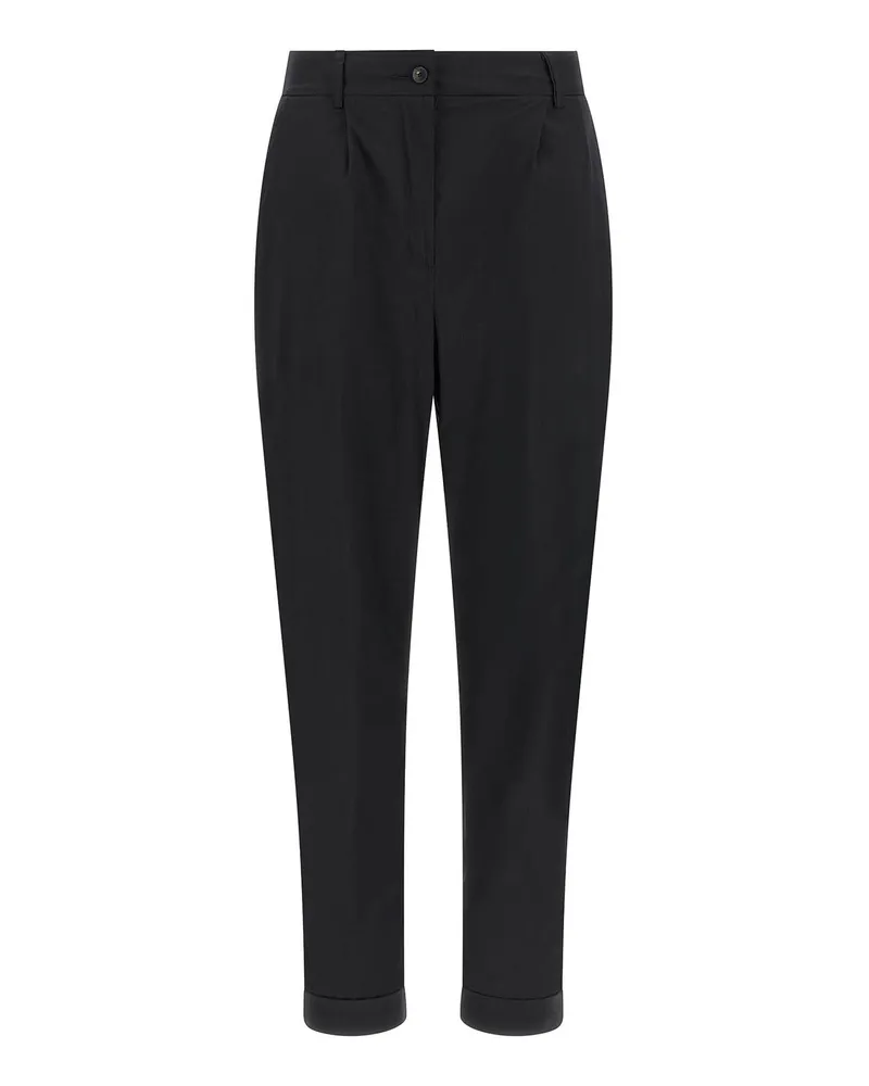 Kiton Casual Hose - Schwarz Schwarz