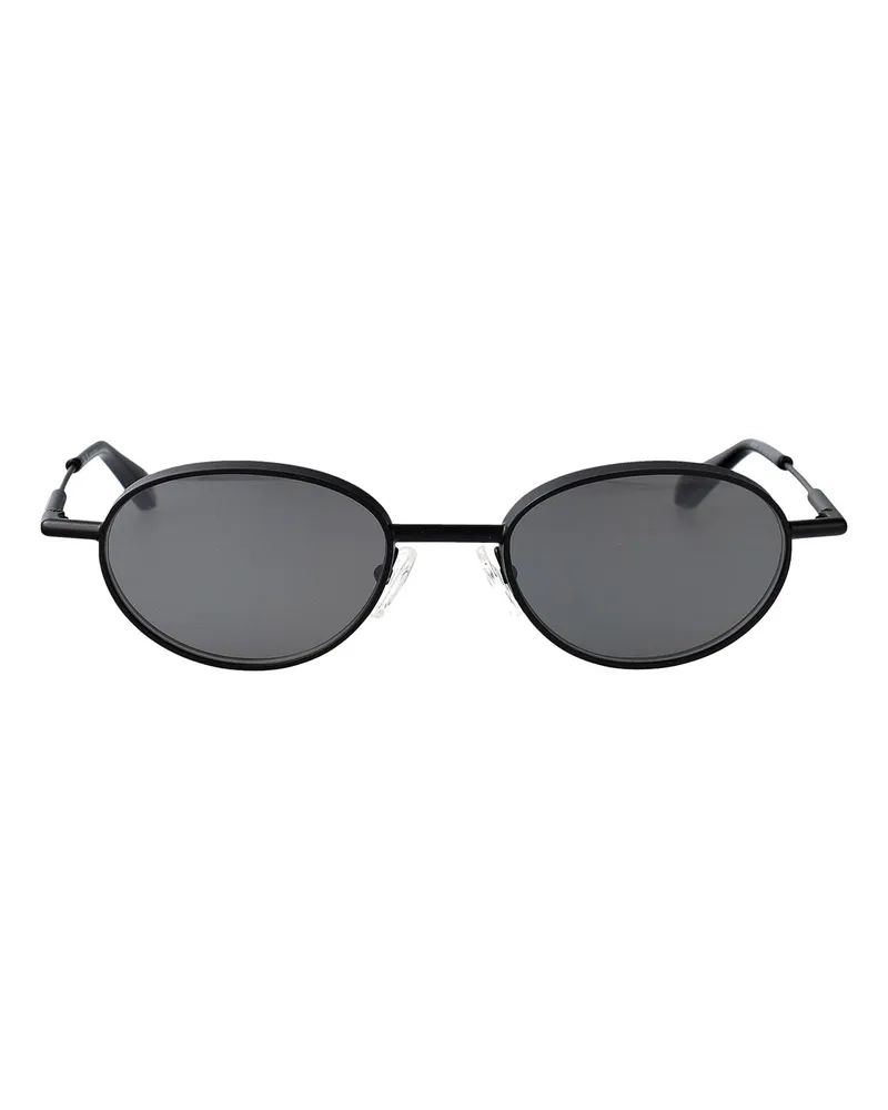 Alexander McQueen Sonnenbrille - Schwarz Schwarz