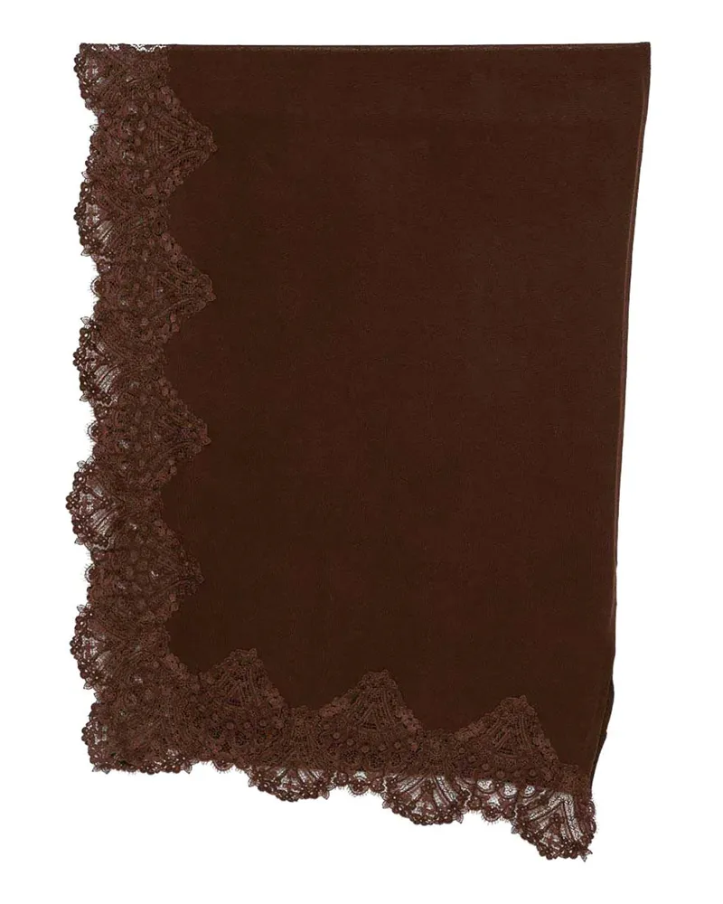 Ermanno Scervino Schal - Braun Braun