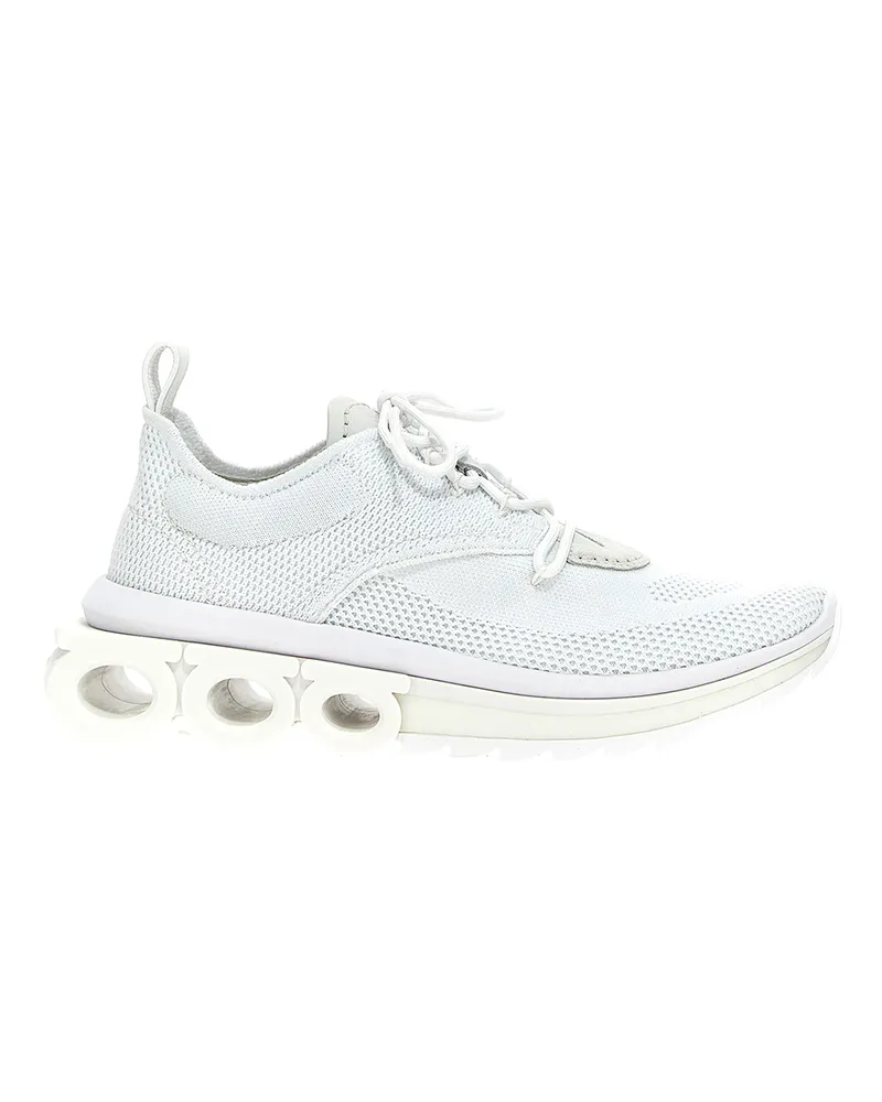 Ferragamo Sneaker - Weiß Weiß