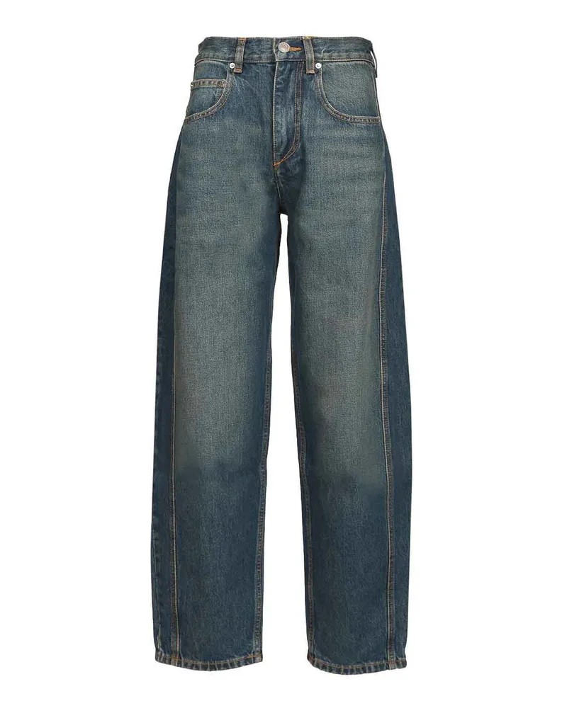 Isabel Marant Straight Leg Jeans - Blau Blau