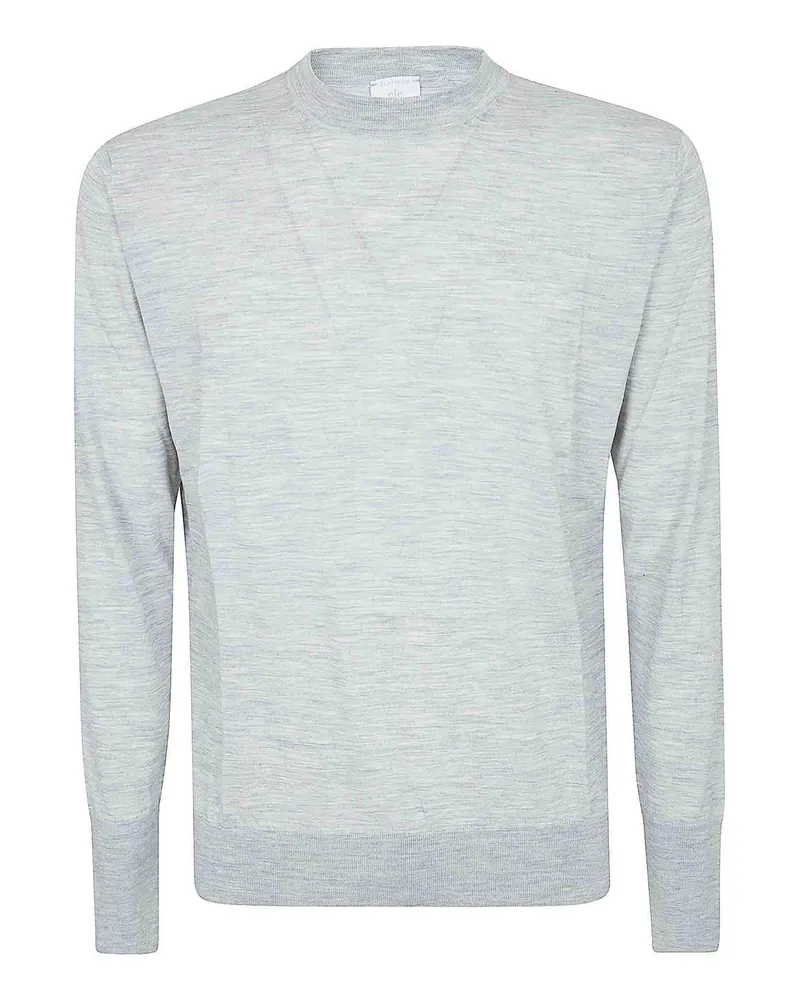 Eleventy Rundhalspullover - Grau Grau