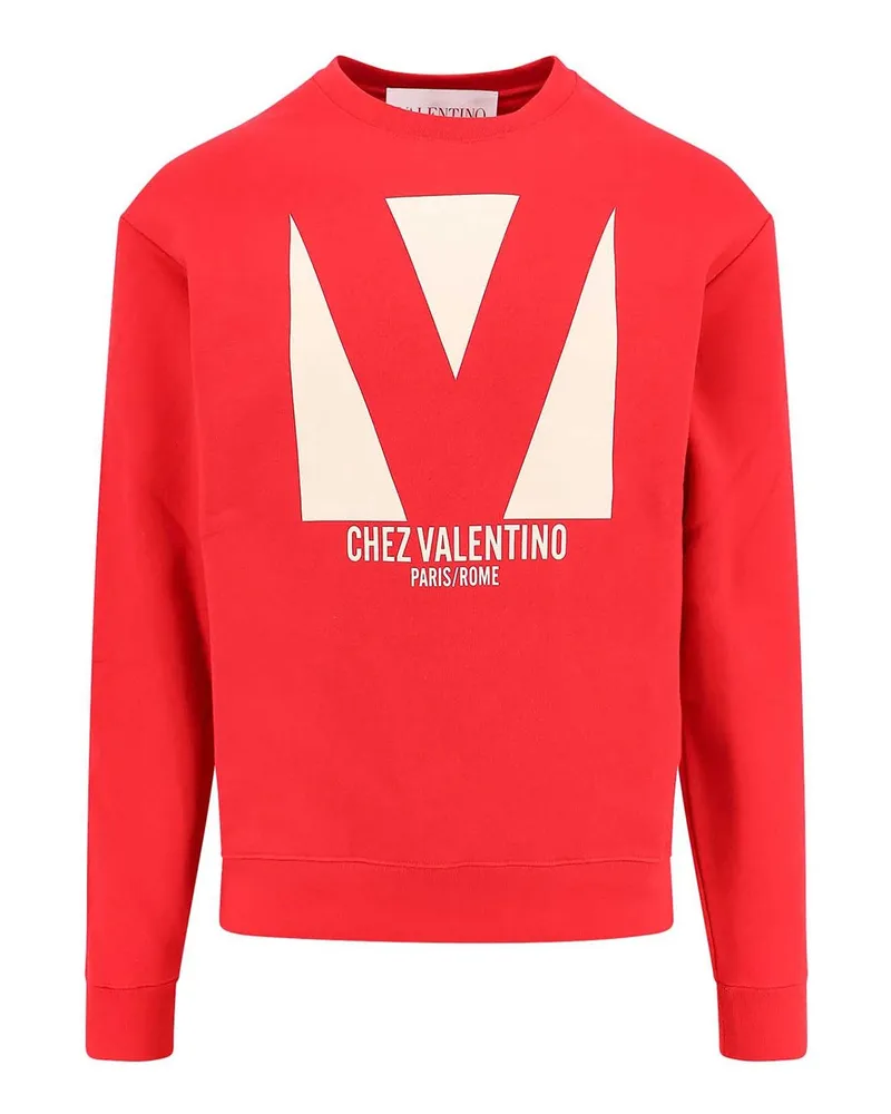 Valentino Garavani U-Boot-Pullover - Rot Rot