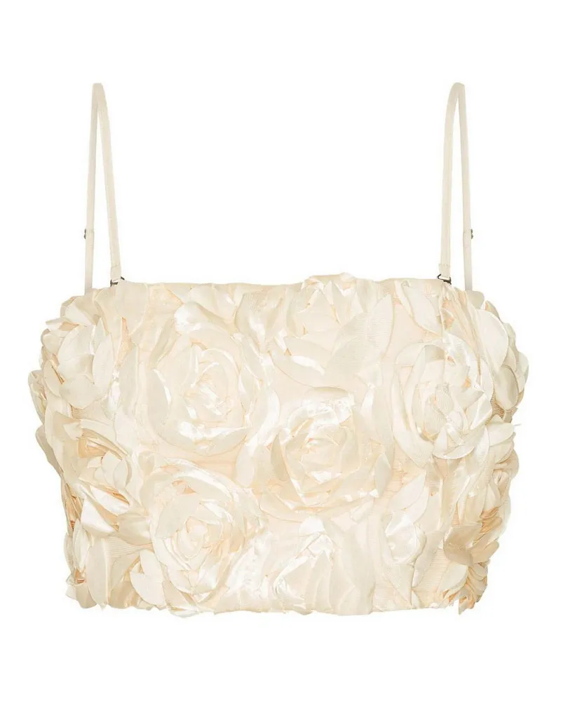 ROTATE Birger Christensen Top - Weiß Weiß