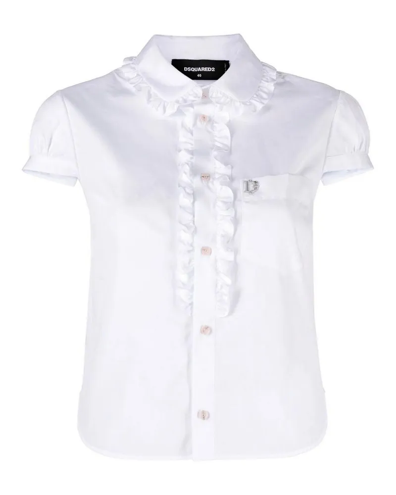 Dsquared2 Hemd - Weiß Weiß
