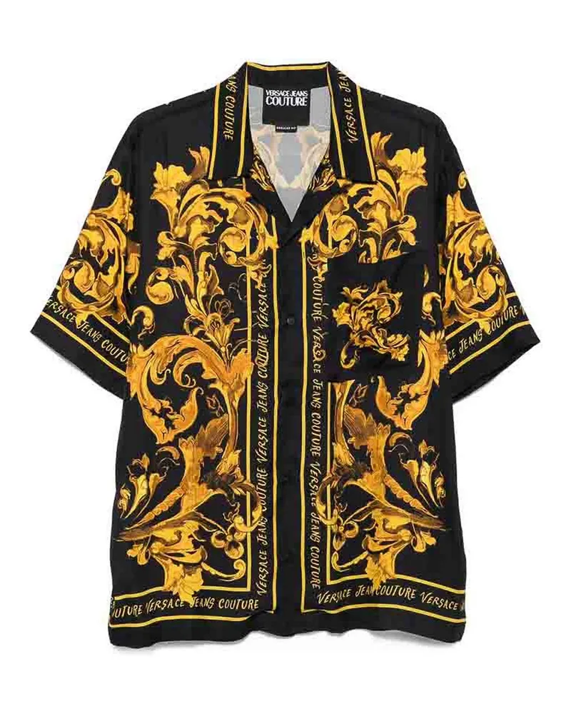 Versace Jeans Rundhalspullover - Schwarz Schwarz