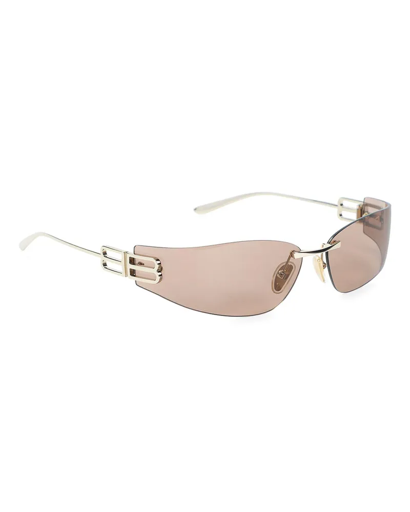 Balenciaga Sonnenbrille - Braun Braun