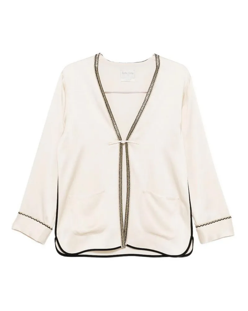 forte_forte Blazer - Creme Creme
