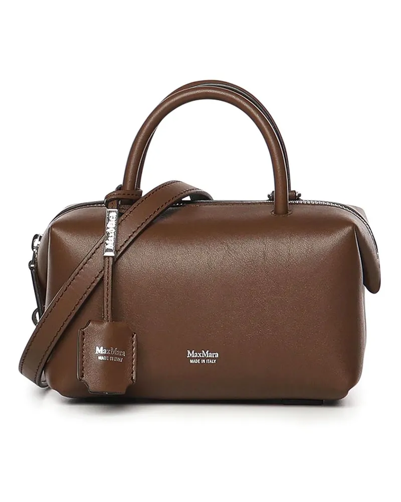Max Mara Umhängetasche - Dunkelbraun Dunkelbraun