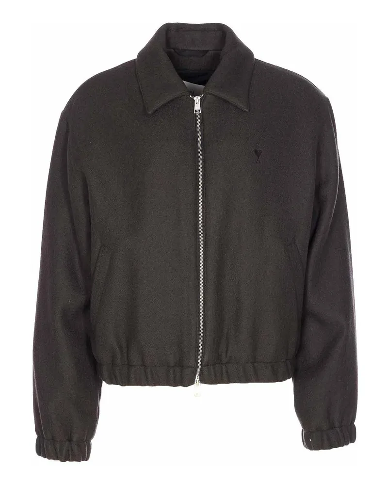 AMI Paris Casualjacke - Grau Grau