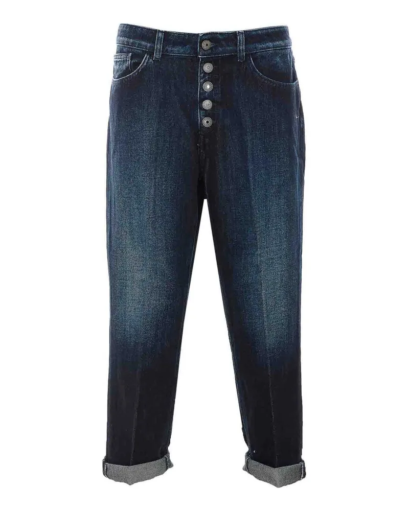 Dondup Straight Leg Jeans - Blau Blau
