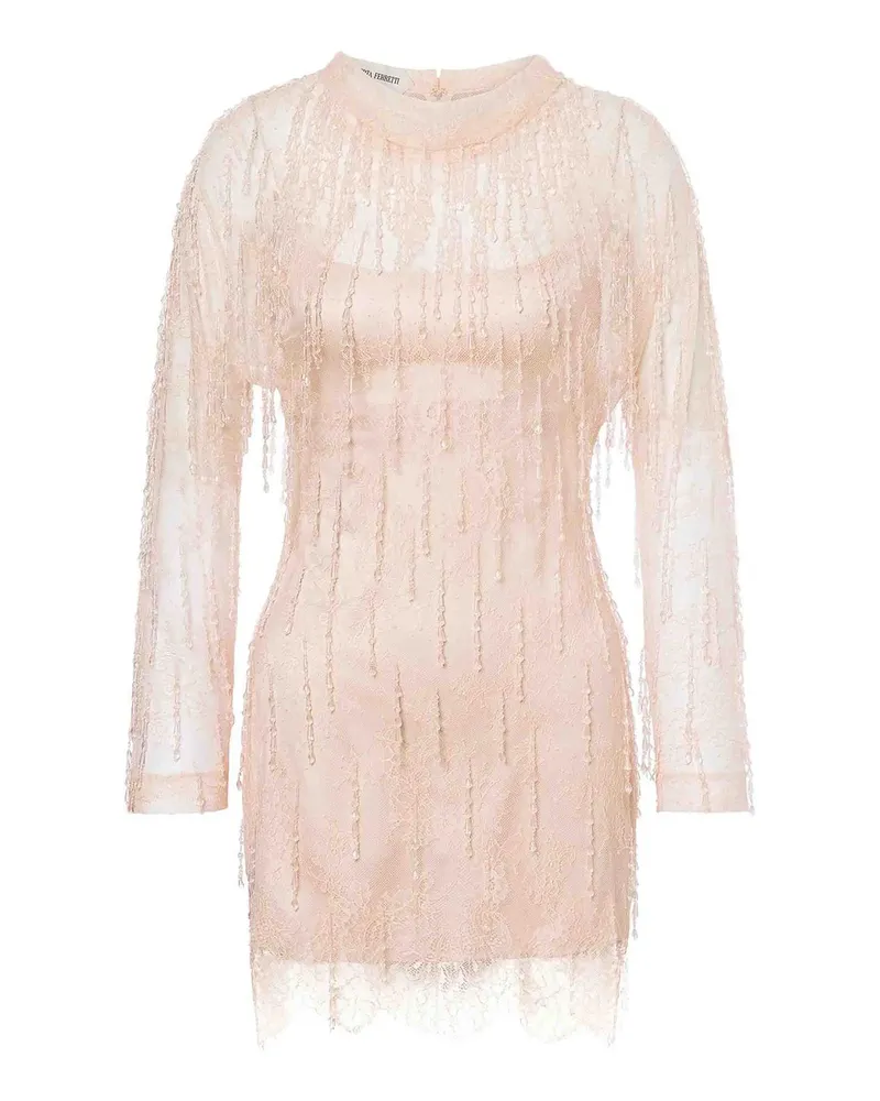 Alberta Ferretti Kurzes Kleid - Rosa Rosa