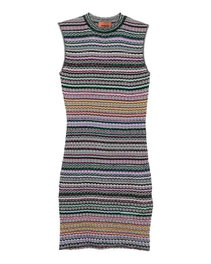 Missoni Kurzes Kleid - Hellgelb Hellgelb