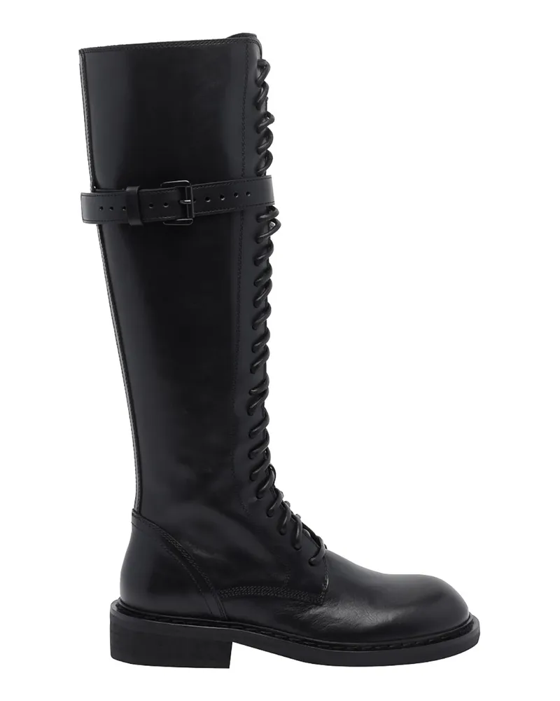 Ann Demeulemeester Stiefel - Schwarz Schwarz
